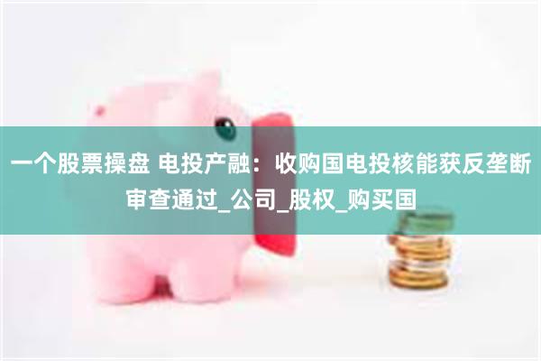 一个股票操盘 电投产融：收购国电投核能获反垄断审查通过_公司_股权_购买国
