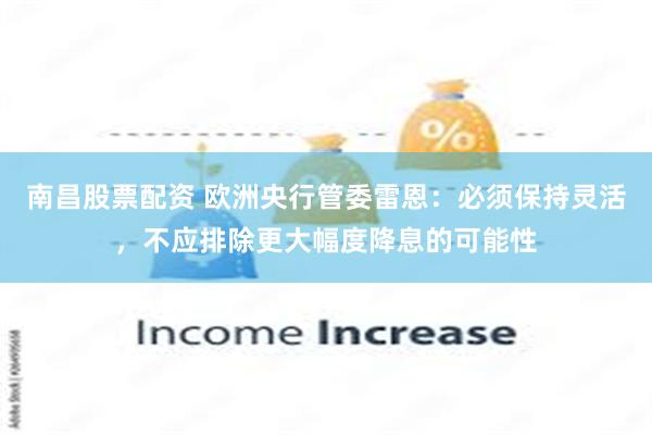 南昌股票配资 欧洲央行管委雷恩：必须保持灵活，不应排除更大幅度降息的可能性