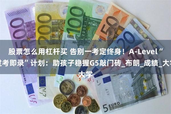 股票怎么用杠杆买 告别一考定终身！A-Level“过考即录”计划：助孩子稳握G5敲门砖_布朗_成绩_大学