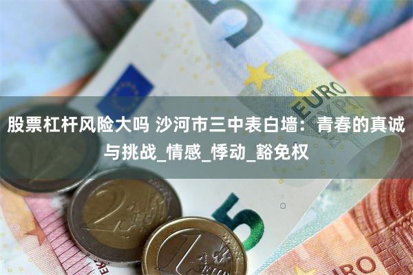 股票杠杆风险大吗 沙河市三中表白墙：青春的真诚与挑战_情感_悸动_豁免权
