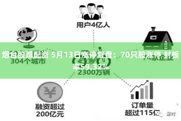烟台股票配资 5月13日涨停复盘：70只股涨停 封板率59.32%