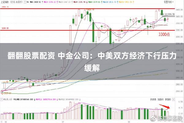 翻翻股票配资 中金公司：中美双方经济下行压力缓解