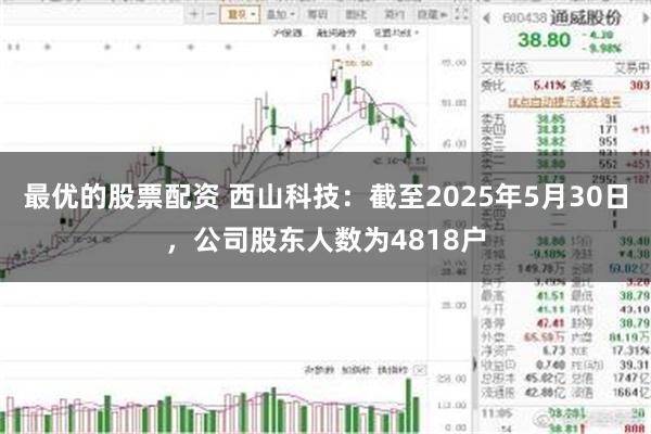 最优的股票配资 西山科技：截至2025年5月30日，公司股东人数为4818户