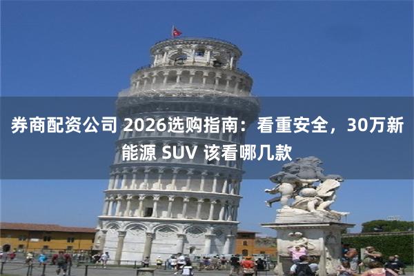 券商配资公司 2026选购指南：看重安全，30万新能源 SUV 该看哪几款