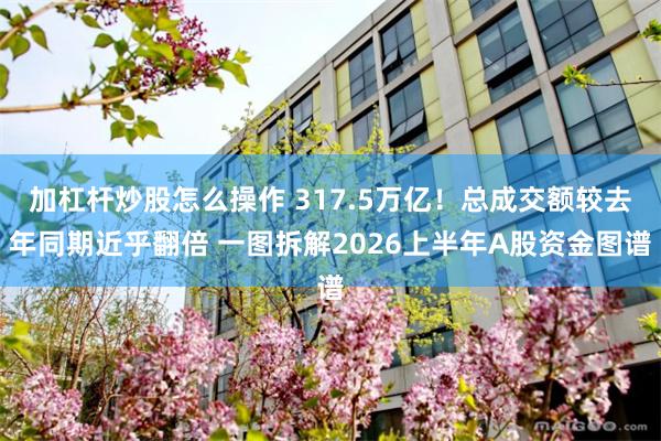 加杠杆炒股怎么操作 317.5万亿!总成交额较去年同期近乎翻倍 一图拆解2026上半年A股资金图谱