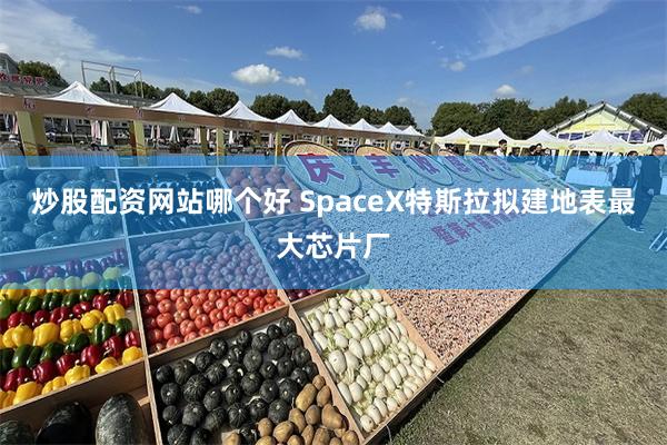 炒股配资网站哪个好 SpaceX特斯拉拟建地表最大芯片厂
