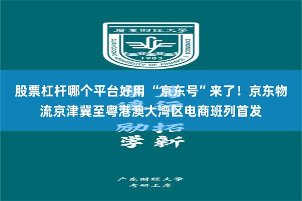 股票杠杆哪个平台好用 “京东号”来了！京东物流京津冀至粤港澳大湾区电商班列首发