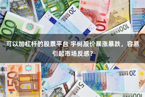 可以加杠杆的股票平台 宇树股价暴涨暴跌，容易引起市场反感？