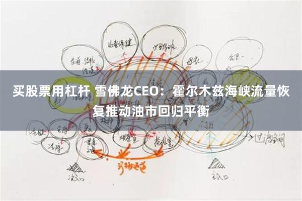 买股票用杠杆 雪佛龙CEO：霍尔木兹海峡流量恢复推动油市回归平衡